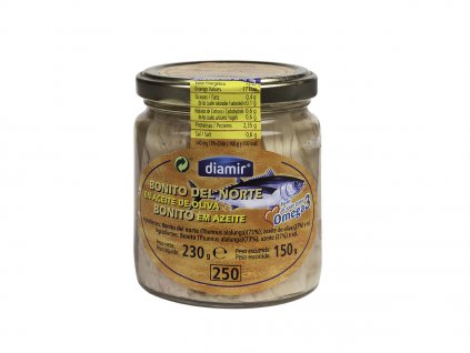 Panenka z bílého tuňáka v olivovém oleji sklenice 220 g