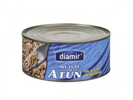 Tuňák v rostlinném oleji drobky 900g/650g