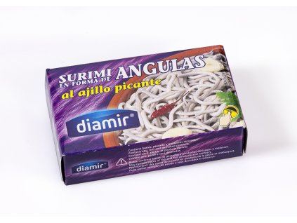 Surimi z tresky (úhoříci s česnekem v rostlinném oleji) 115g