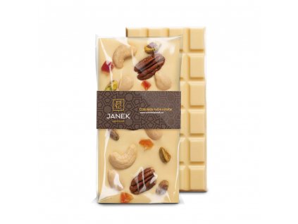 Čokoládovna Janek - Bílá čokoláda "Jankova pečeť"
