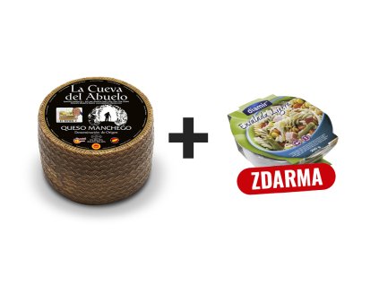 Syr Manchego + salat