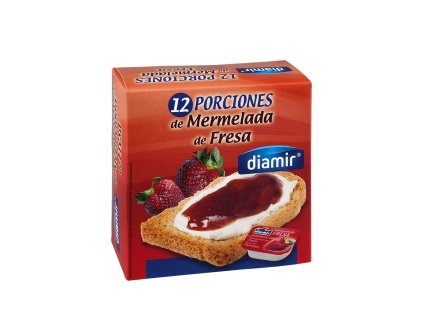 Jahodový výběrový džem vanička 12 x 20 g