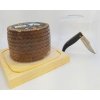 Syr Manchego D.O. darčeková sada - syr, nôž, doštička, dóza, 930 g čistá váha syra
