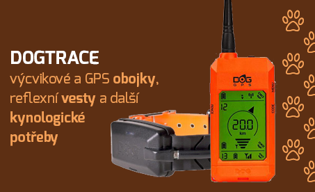 Dogtrace výcvikové a GPS obojky, reflexní vesty a kynologické potřeby