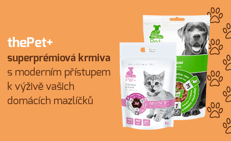 thePet+ krmiva pro psy a kočky