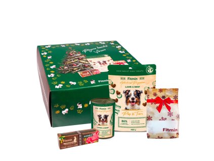 Fitmin Vánoční box pro psy Lamb with Beef