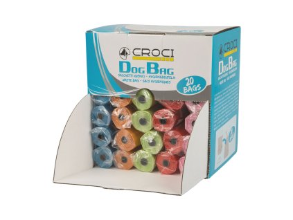 Sáčky na psí exkrementy Colormix - 50 rolí po 20 ks (Hmotnost < 1 kg)