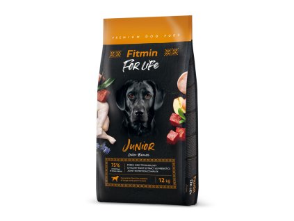 Fitmin For Life Junior Large Breed krmivo pro psy 12 kg (Hmotnost 10 – 15 kg)