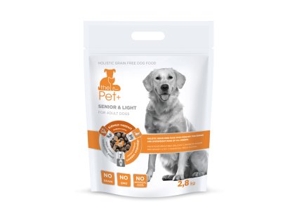 thePet+ Senior & Light kompletní krmivo pro psy 2,8 kg (Hmotnost 1 – 5 kg)