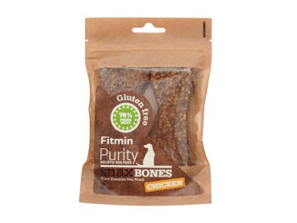 Fitmin Purity Snax Bones Kuřecí pochoutka pro psy 2 ks (Hmotnost < 1 kg)
