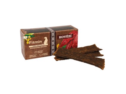 Fitmin Purity Snax Stripes Hovězí pochoutka pro psy 120 g (Hmotnost < 1 kg)