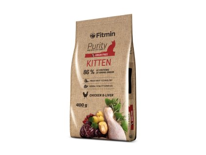Fitmin Purity Kitten krmivo pro koťata 400 g (Hmotnost < 1 kg)