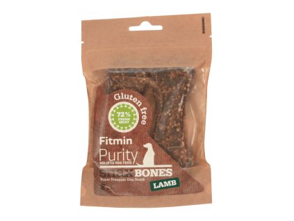 Fitmin Purity Snax Bones Jehněčí pochoutka pro psy 2 ks (Hmotnost < 1 kg)