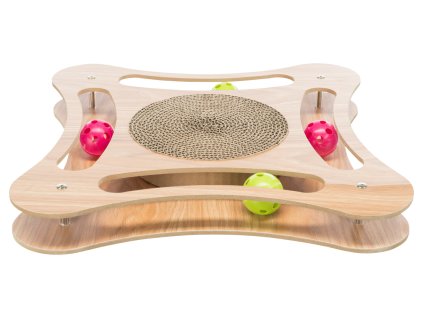 Hračka pro kočky škrabadlo s hračkami (Hmotnost < 1 kg)