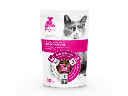 thePet+ Indoor pochoutky pro domácí kočky 80 g (Hmotnost < 1 kg)