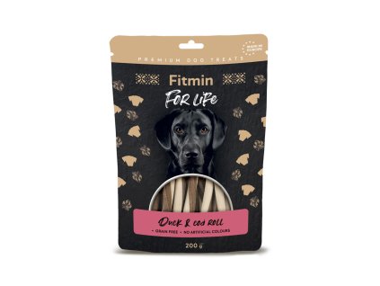 Fitmin For Life Kachní tyčka s treskou pamlsek pro psy 200 g (Hmotnost < 1 kg)