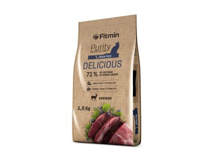 Fitmin Purity Delicious krmivo pro kočky 1,5 kg (Hmotnost 1 – 5 kg)
