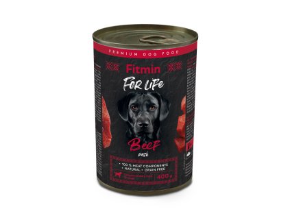 Fitmin For Life Hovězí konzerva pro psy 400 g (Hmotnost < 1 kg)