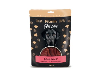Fitmin For Life Kachní prsa pamlsky pro psy 200 g (Hmotnost < 1 kg)