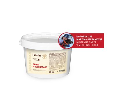 Fitmin Purity Sport a regenerace doplněk pro psy 1,5 kg (Hmotnost 1 – 5 kg)