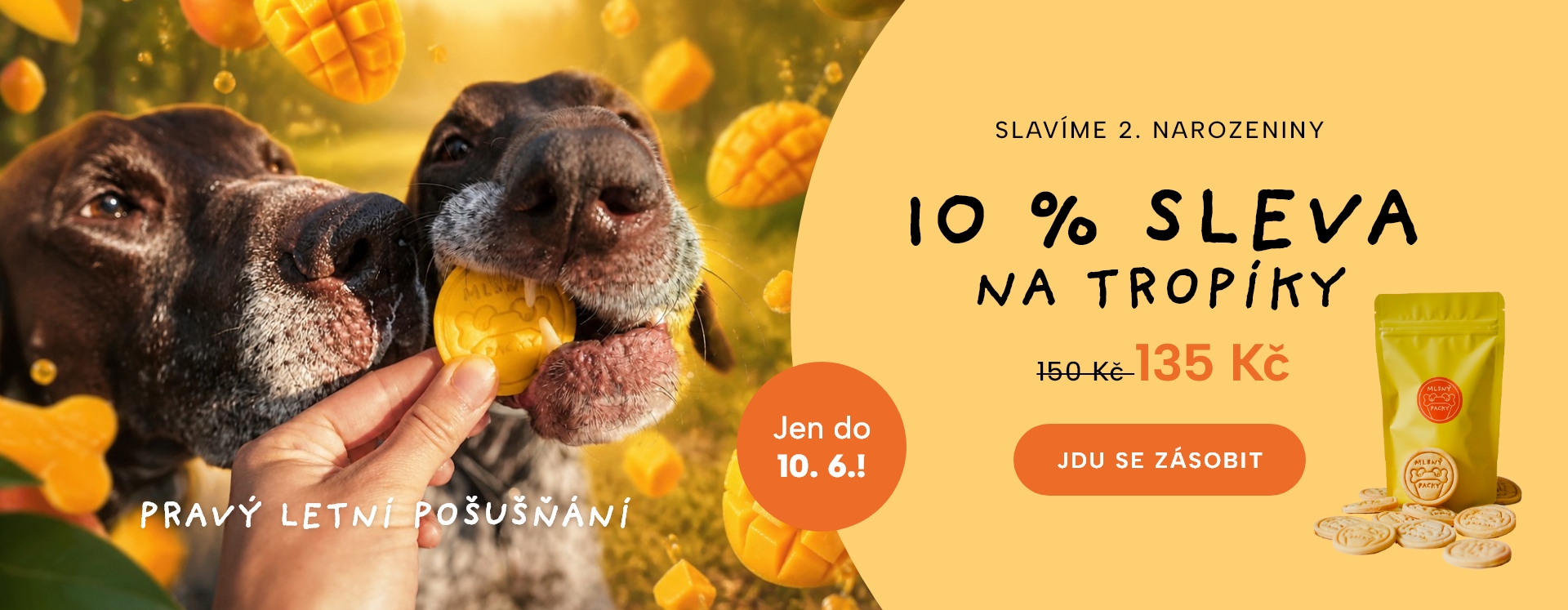 Tropíci se slevou 10 % k narozeninám