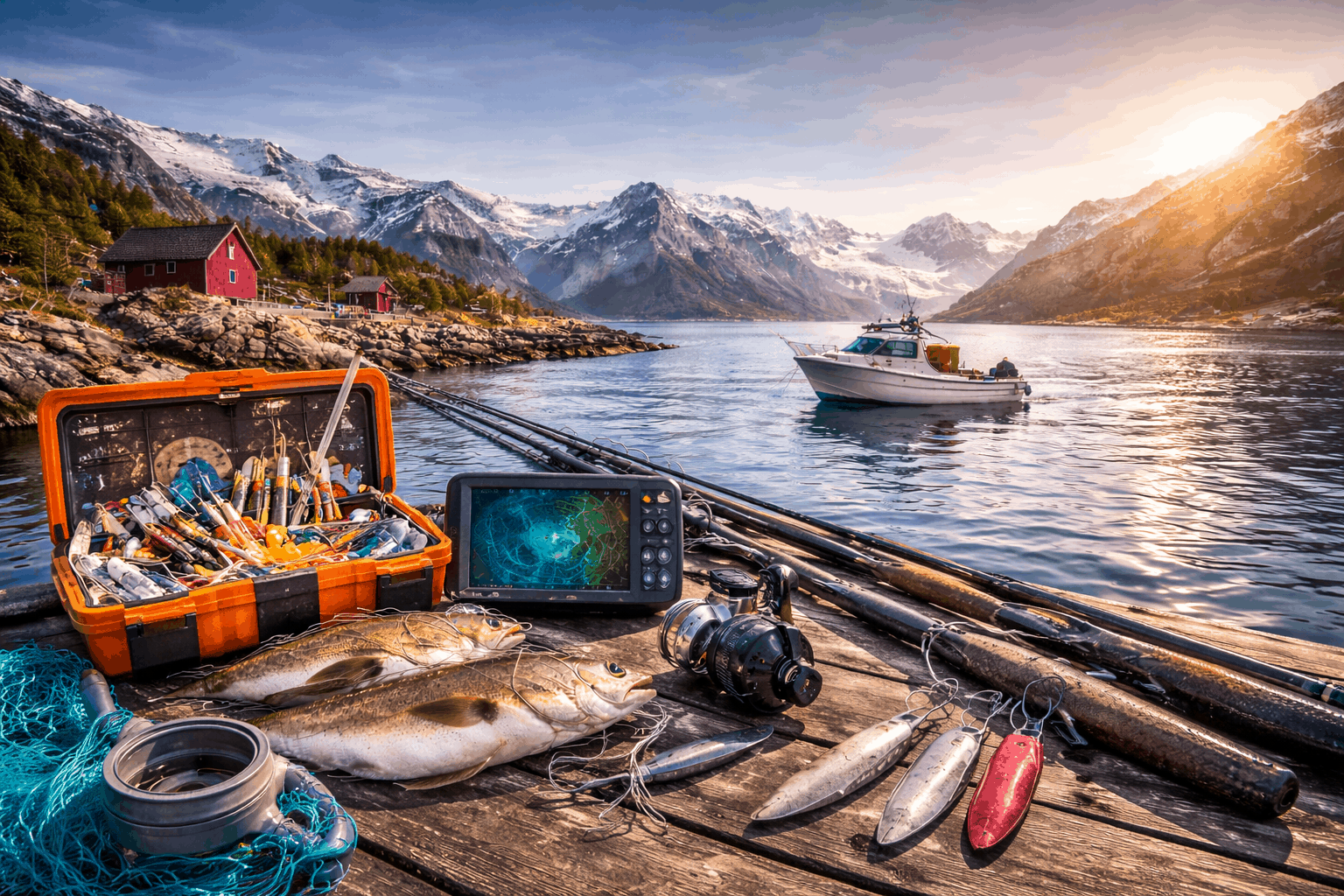 Rybolov v Norsku 2026: kompletní průvodce (doprava, výbava, techniky)