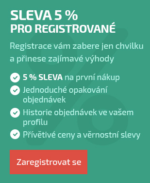 Sleva za registraci 5%