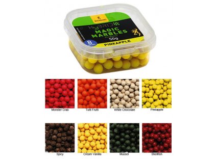 Browning Mini boilies s dírkou 8mm (Příchutě Játra)