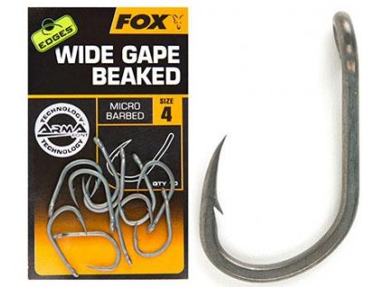 Kaprový háček Fox Edges Wide Gape Beaked (Velikost háčku 2)