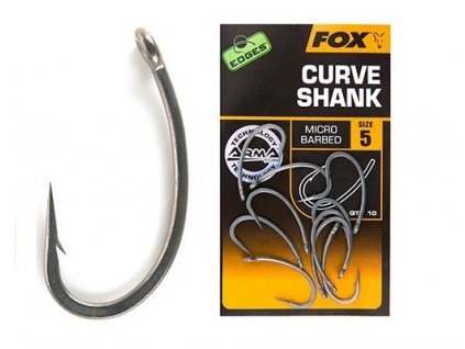 Fox Edges Arma Point Curve Shank (Velikost 2)