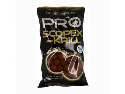 STARBAITS Probiotic Scopex & Krill (Průměr 14mm)