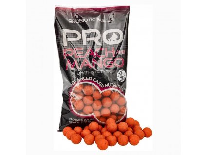 STARBAITS Probiotic Peach & Mango (Průměr 14mm/1kg)