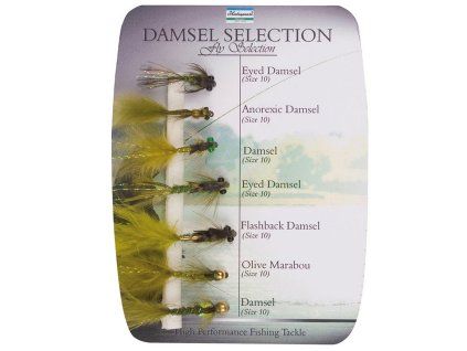 Sada mušek Damsel Nymph