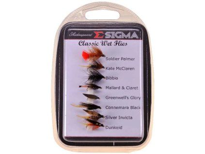 Sada mokrých mušek Shakespeare 8ks