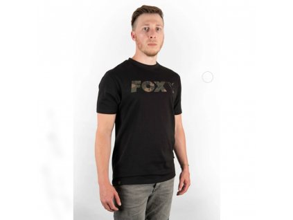 Tričko Fox Black Camo 1