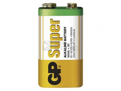 baterie 9v gp 6lf22 1ks super alkalicka 1013501000 p 1216255
