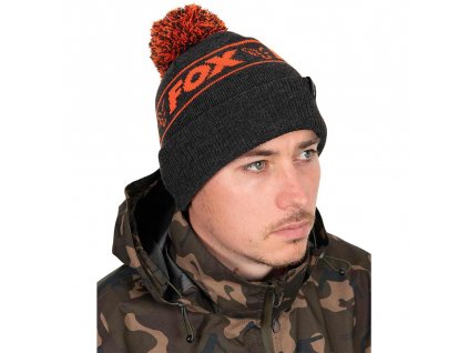 Fox čepice Bobble Orange 1