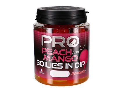 Starbaits boilie v dipu Peach a Mango
