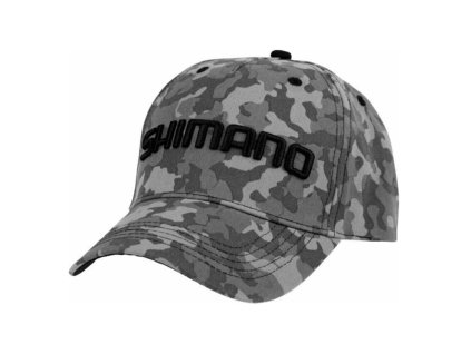 Kšiltovka Shimano Grey Camo