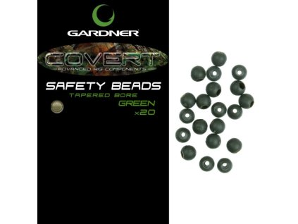 Gardner Zarážky Covert Safety Beads (Varianta Brown ( hnědá))