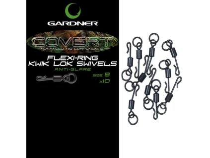 Gardner Obratlíky Covert Flexi Ring Kwik Lokvel (Varianta vel. 12)