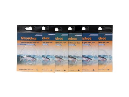 Snowbee Ujímaný návazec Tapered Leader 2,7m (9ft) (Varianta 3X 0,20mm)