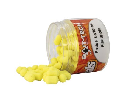 Bait-Tech Criticals Fades Wafters - Yellow Pineapple 6x10 mm, 50 ml