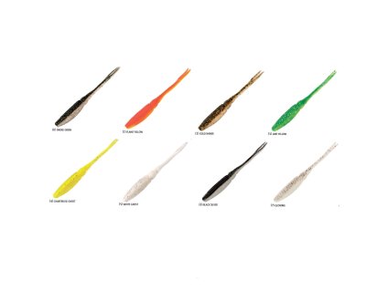 Rapture Power Shad Finesse 7,5 cm 10 ks - Gold Shiner