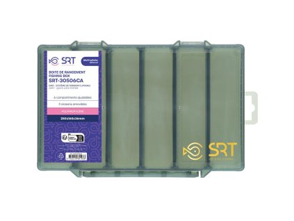 Sert krabička 6 Adjustable Compartments Grey (250x165x36 mm)