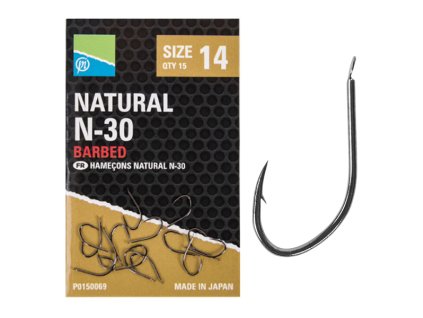 Háčky Preston Natural N 30 2