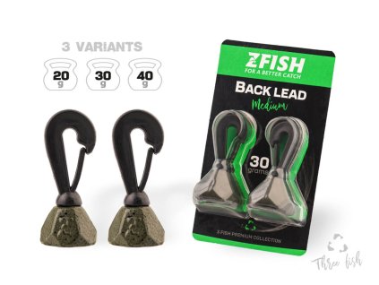 ZFISH Back lead 2ks (Gramáž 20g)
