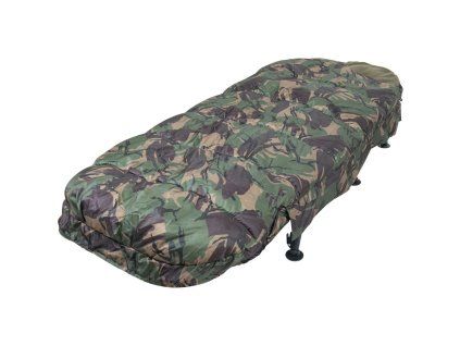Wychwood Lehátko + spací pytel Riot Tactical Compact 6 Leg Sleep System