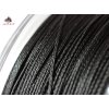 Hell-Cat Splétaná šňůra Round Braid Power Black 200m
