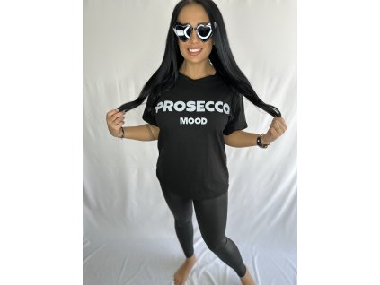 Tričko PROSECCO - černé
